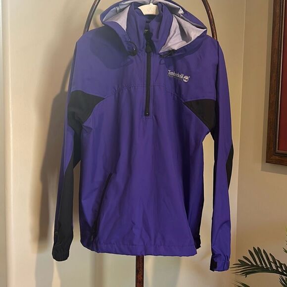 Timberland Purple Hooded Windbreaker - Picture 1 of 7